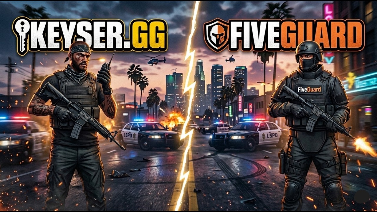 Keyser.gg | The Cheapest FiveM Cheat VS. FiveGuard AC #2