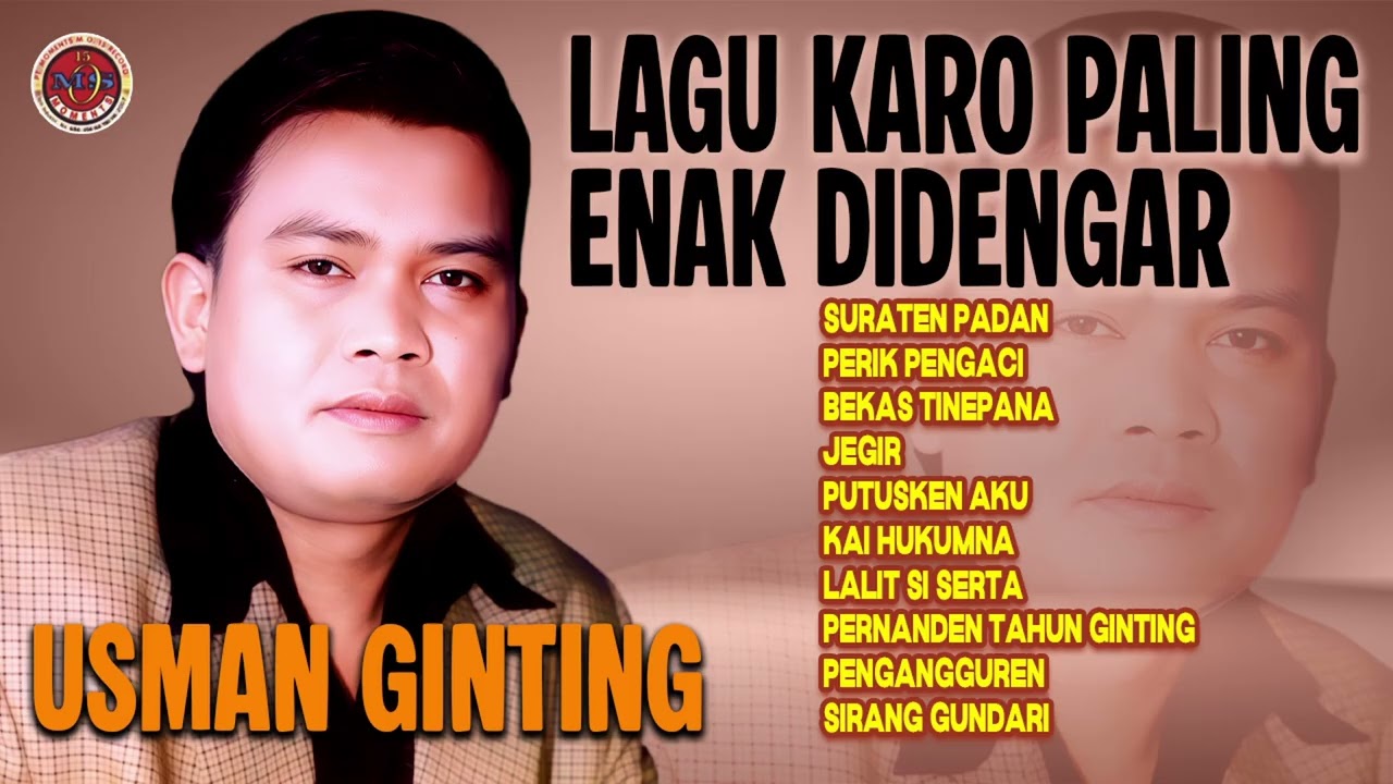LAGU KARO PALING ENAK DIDENGAR USMAN GINTING | SURATEN PADAN, PERIK PENGACI, BEKAS TINEPANA