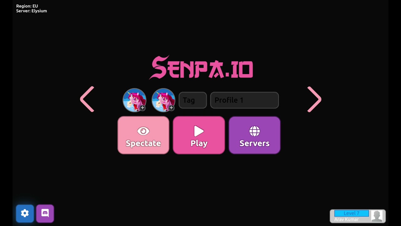 How to set a skin in senpa.io 