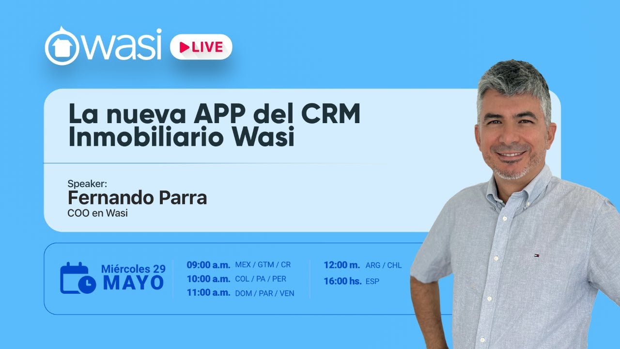 La nueva APP del CRM Inmobiliario Wasi - Novedades y Actualizaciones.