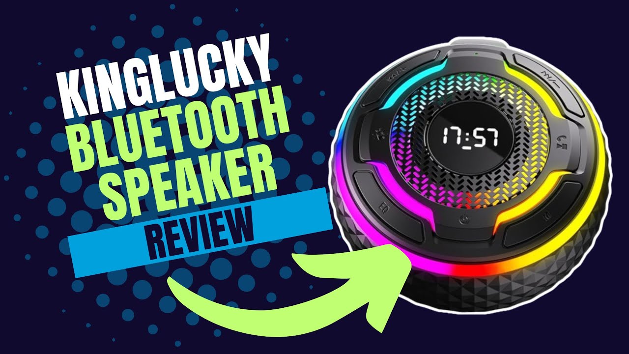 Kinglucky Bluetooth Speaker. WATERPROOF + HEAT RESISTANT!