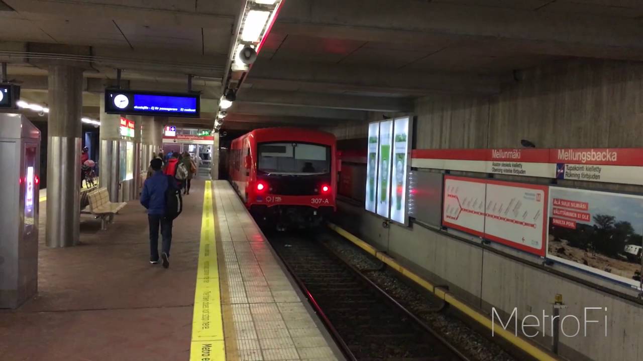 Matkustusta M300-metrolla