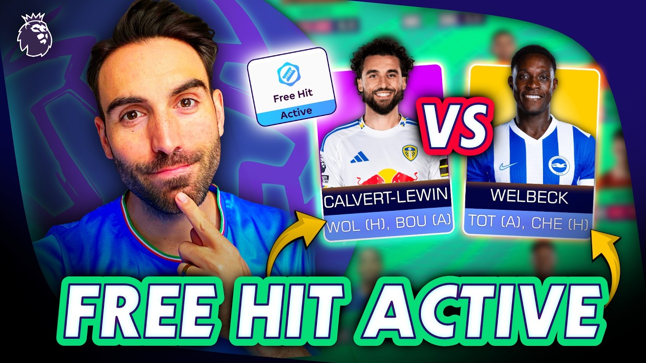 FPL GW33 FREE HIT ACTIVE 🚨| Моя стратегия с заблокированным фишкой | ИГРОВОЙ НЕДЕЛЯ 33 | ФЭНТЕЗИ ...