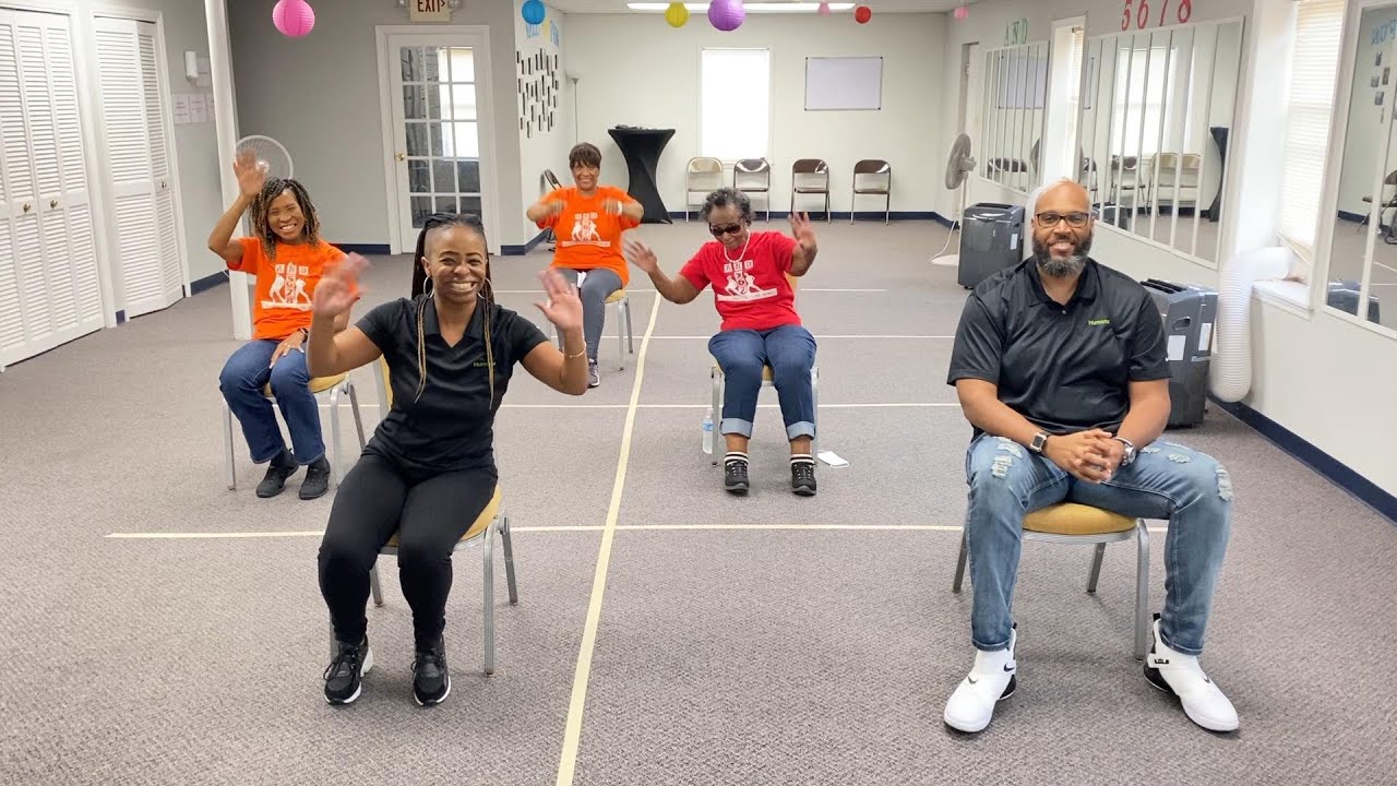 Chair Dance Fitness Break! Chair Dance Exercise Fitness for Seniors!