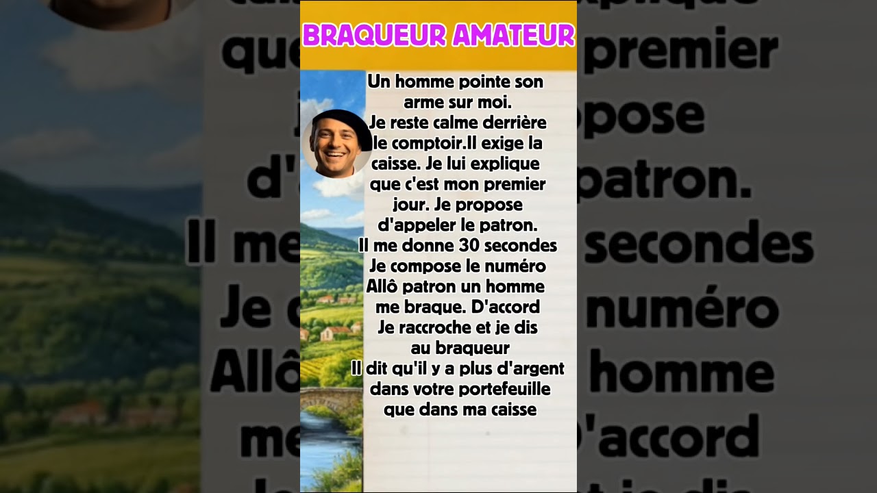 LE BRAQUAGE RAT&Eacute; 🔫💰 #humour #shorts