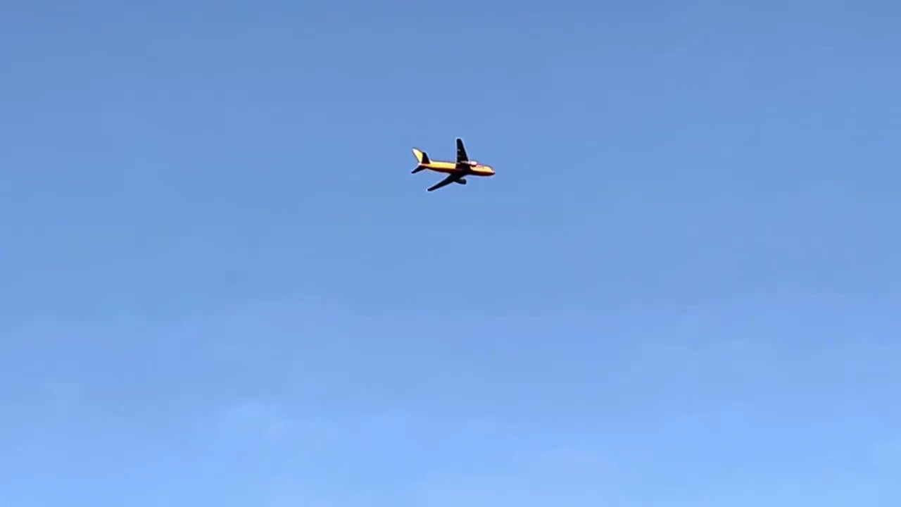 JT9D ROAR!  ABX Air Boeing 767 takeoff from my house WA USA