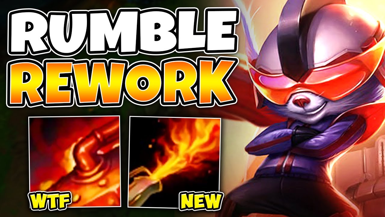 RUMBLE REWORK JUST MADE HIM AN OP BRUISER? (RIOT MESSED UP BIG TIME)