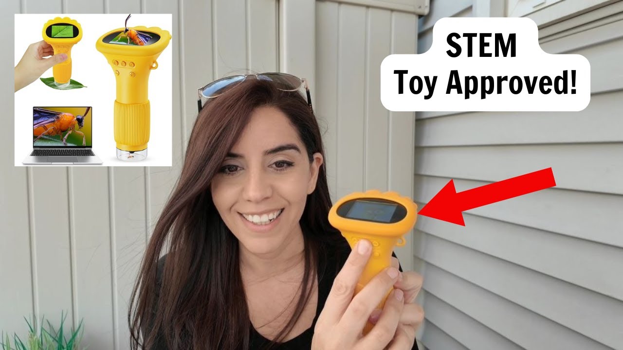 Best Amazon STEM Toy? I Tested This Pocket Microscope