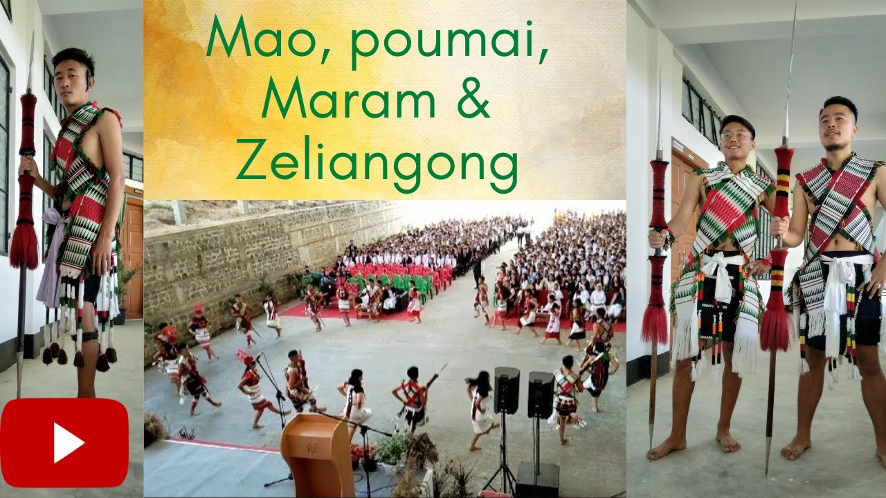Mixed cultural dance //poumai, Mao, Maram & Zeliangrong( Naga)// St Xavier college.