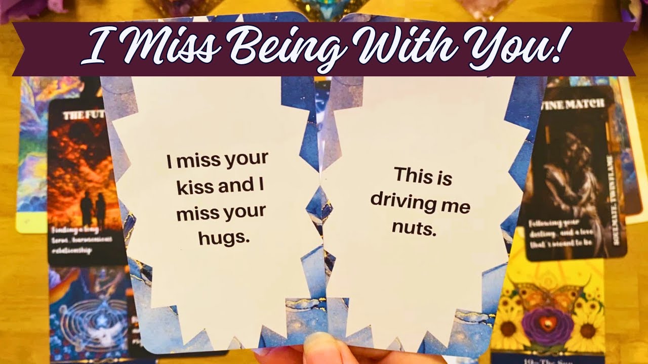 I CAN'T TAKE THIS SEPARATION ANY LONGER! 💙 I MISS YOUR KISS & HUGS! 🙁 (COLLECTIVE LOVE READING)🌻