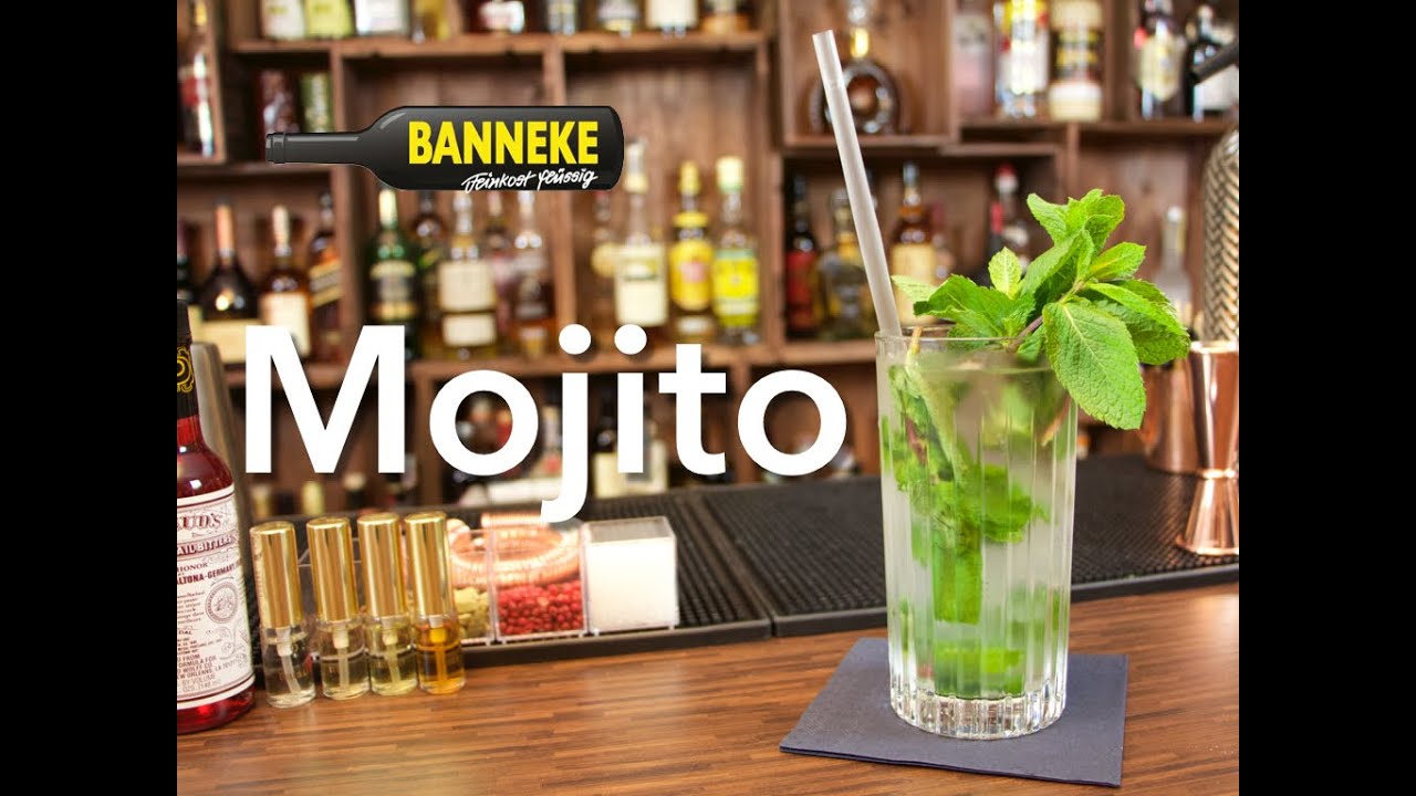 Mojito - Rum Cocktail selber mixen - Schüttelschule by Banneke