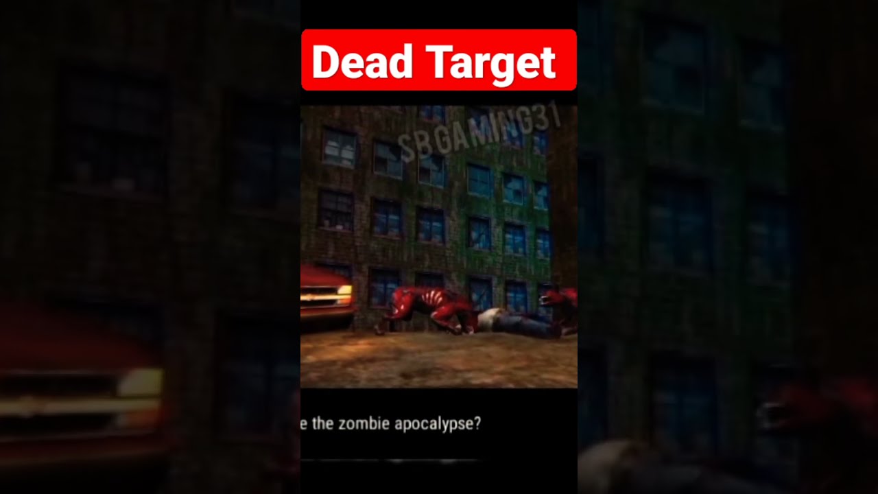 Dead Target shorts #shorts #shortsfeed #sbg31 #deadtarget #horrorshorts