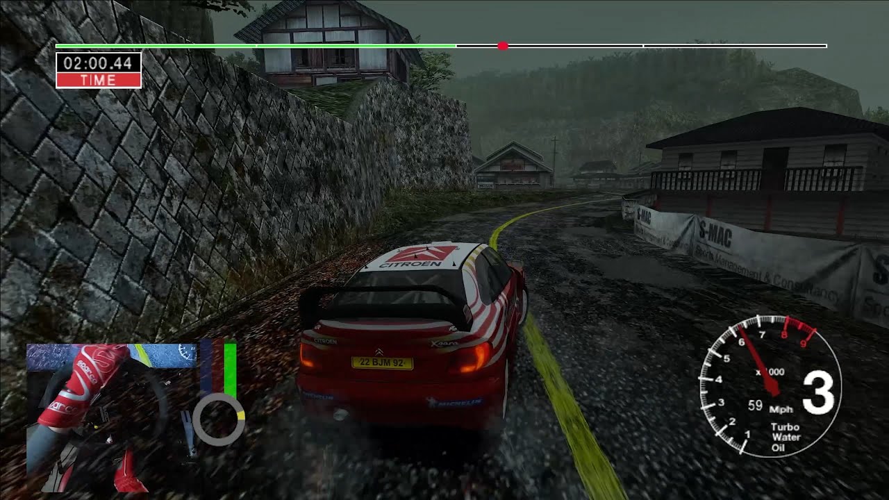 Colin McRae Rally 04 - All 6 Japan stages & replay