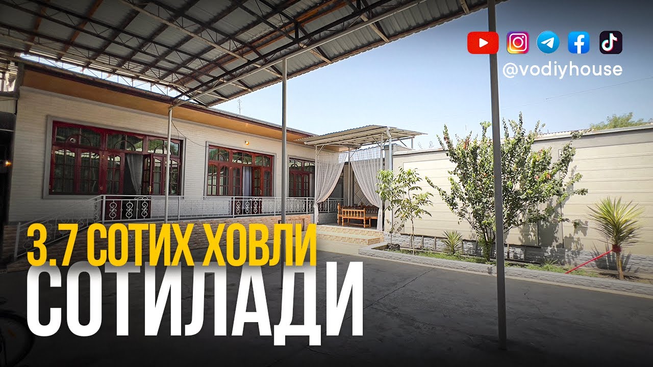 Қўқон шаҳар, Янги Чорсу кўчасида 3.7 сотих ховли сотилади