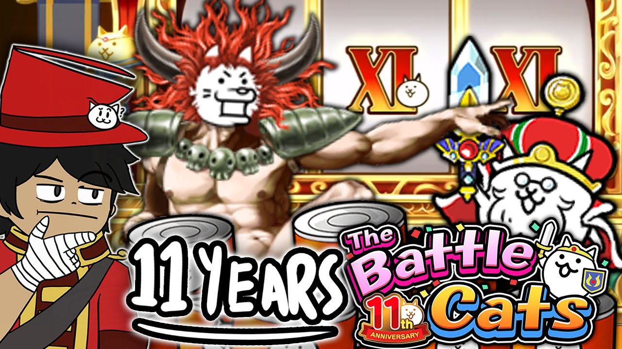11 YEARS of Battle Cats! Doge King, Medal Emperor & more!