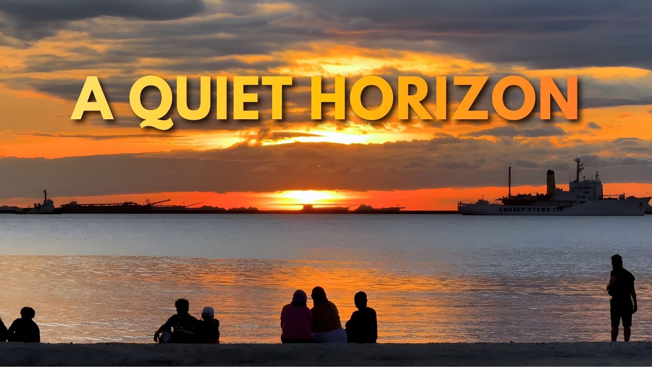 Manila Bay: Iconic Seaside Calm | A Cinematic Golden Hour Walk from CCP to Dolomite Beach