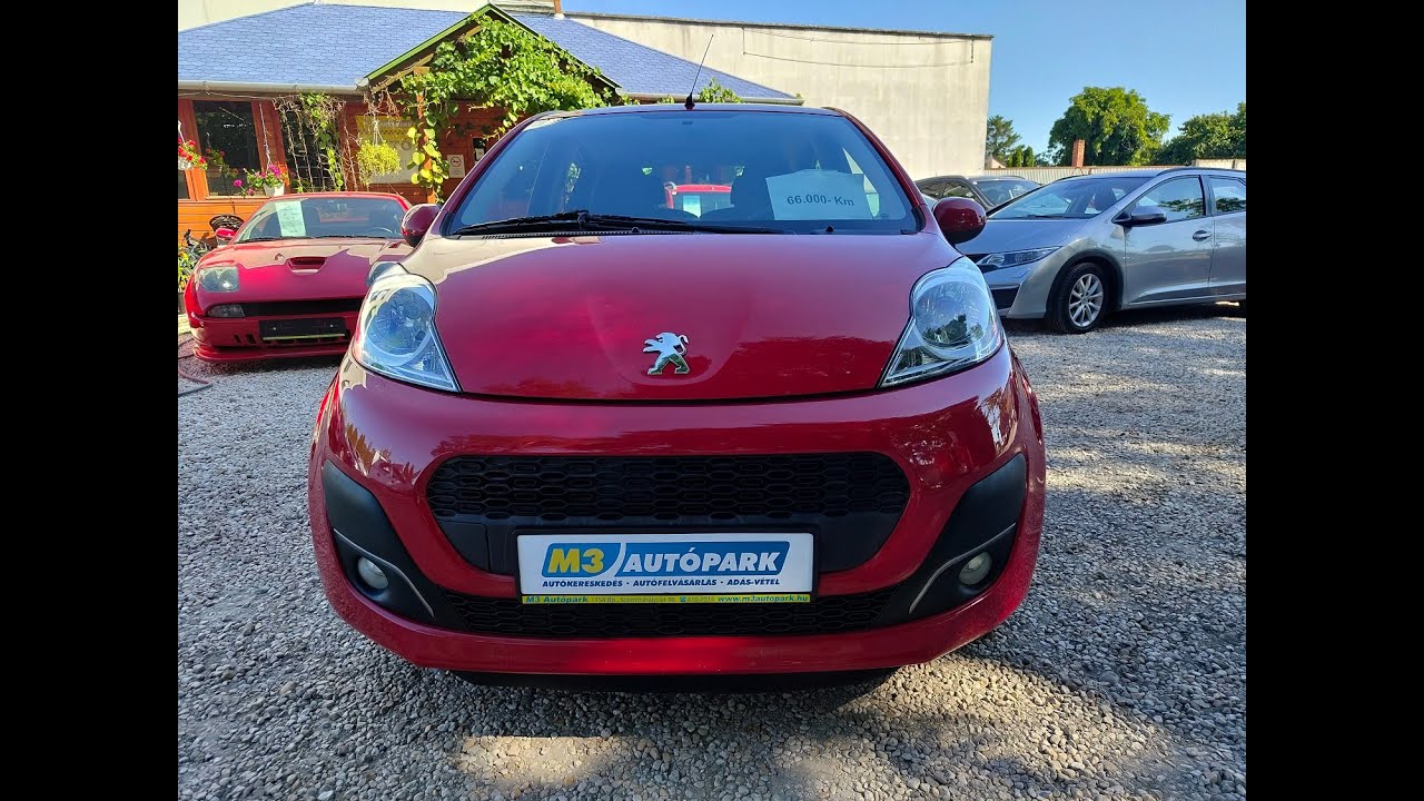 Peugeot 107 1.0 Lion Teszt - Bemutató - Eladó