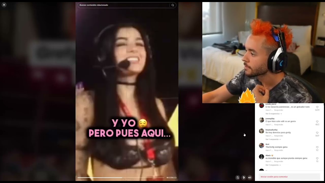 THEGREF REACCIONA A LOS CLIPS CON KARELY RUIZ  #thegref #karely #karelyruiz