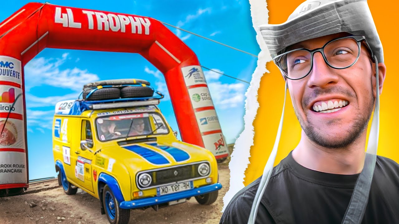 LE 4L TROPHY MAIS EN ÉNORME 4x4 !