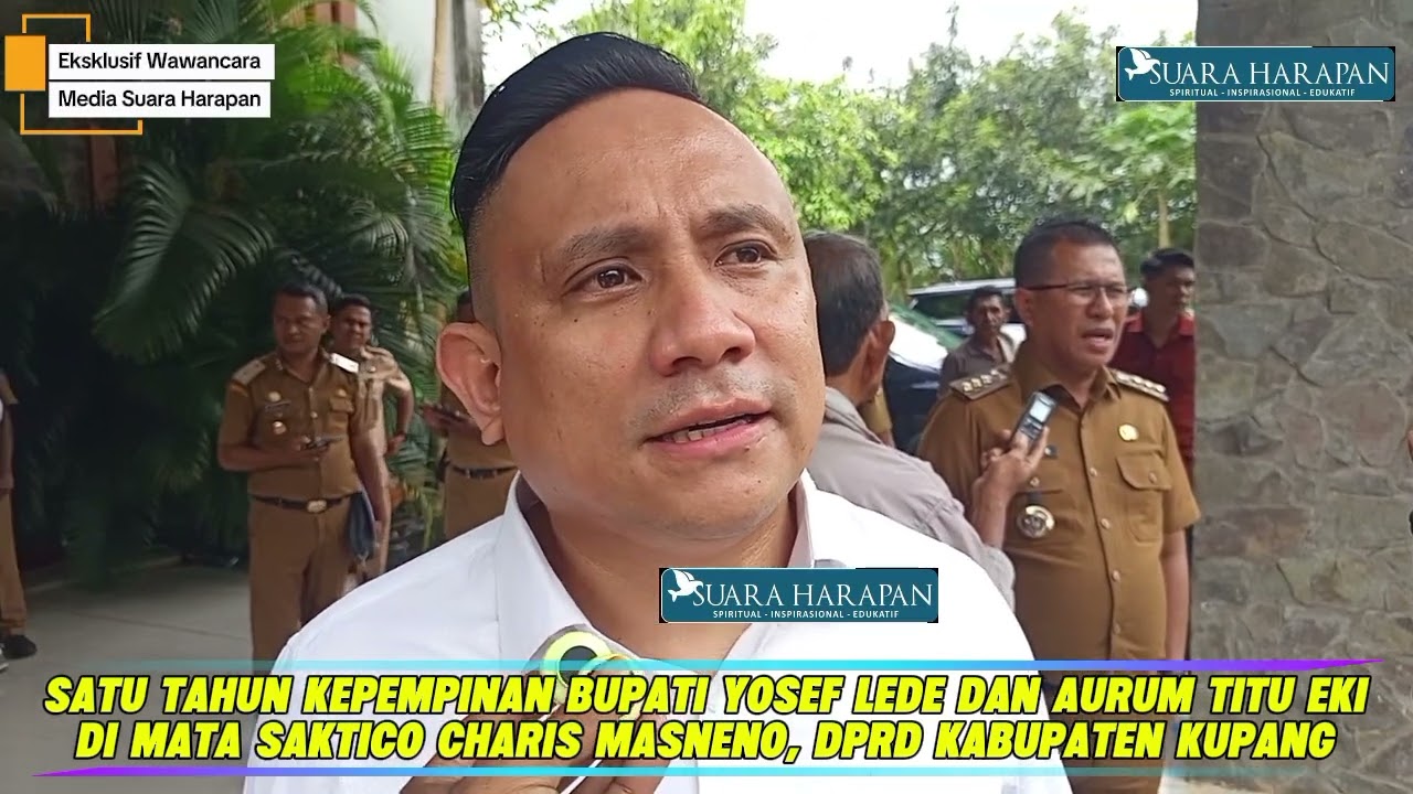 Satu Tahun Kepempinan Bupati Yosef Lede dan Aurum Titu Eki di Mata Saktiko Charis Masneno