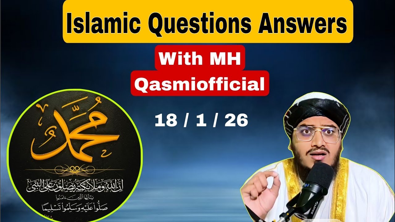 Islamic Questions Answers With MH Qasmiofficial #Questions #Answers #live #mhqasmiofficial