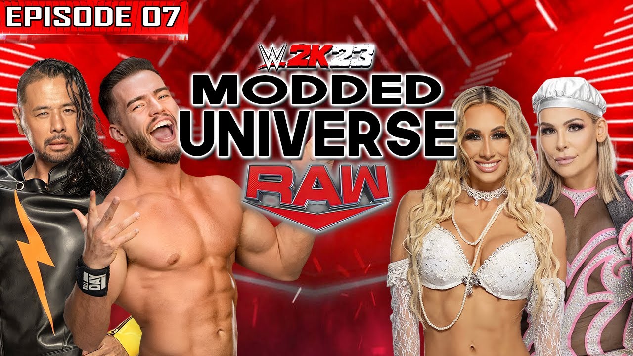 WWE 2K23 Modded Universe Mode: Episode 7 (RAW)