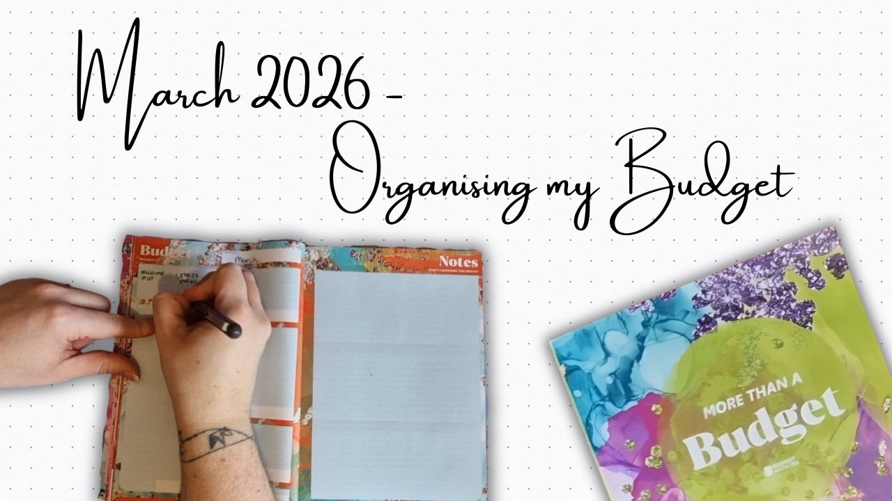 💸 Working on March's Budget 💸 Organising my Bills, Debt and Cash Stuffing Together