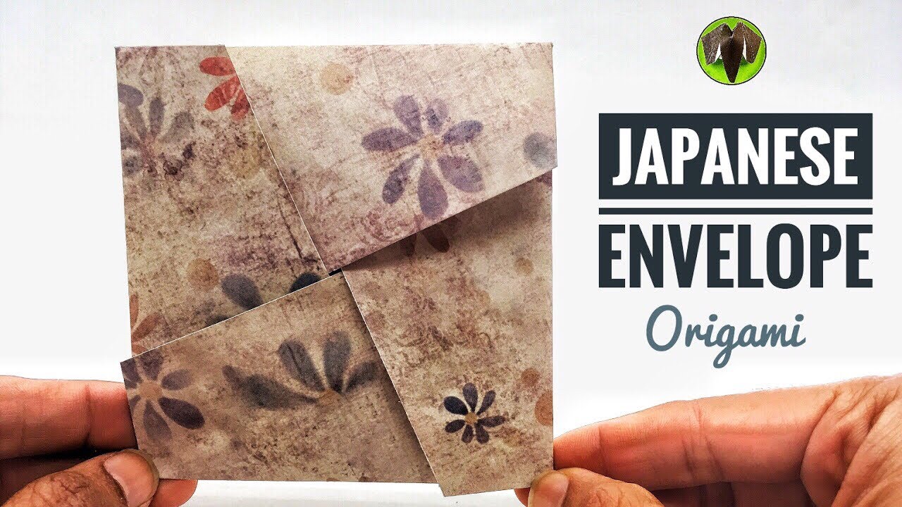 JAPANESE ENVELOPE  - DIY | Handmade Origami Tutorial by Paper Folds