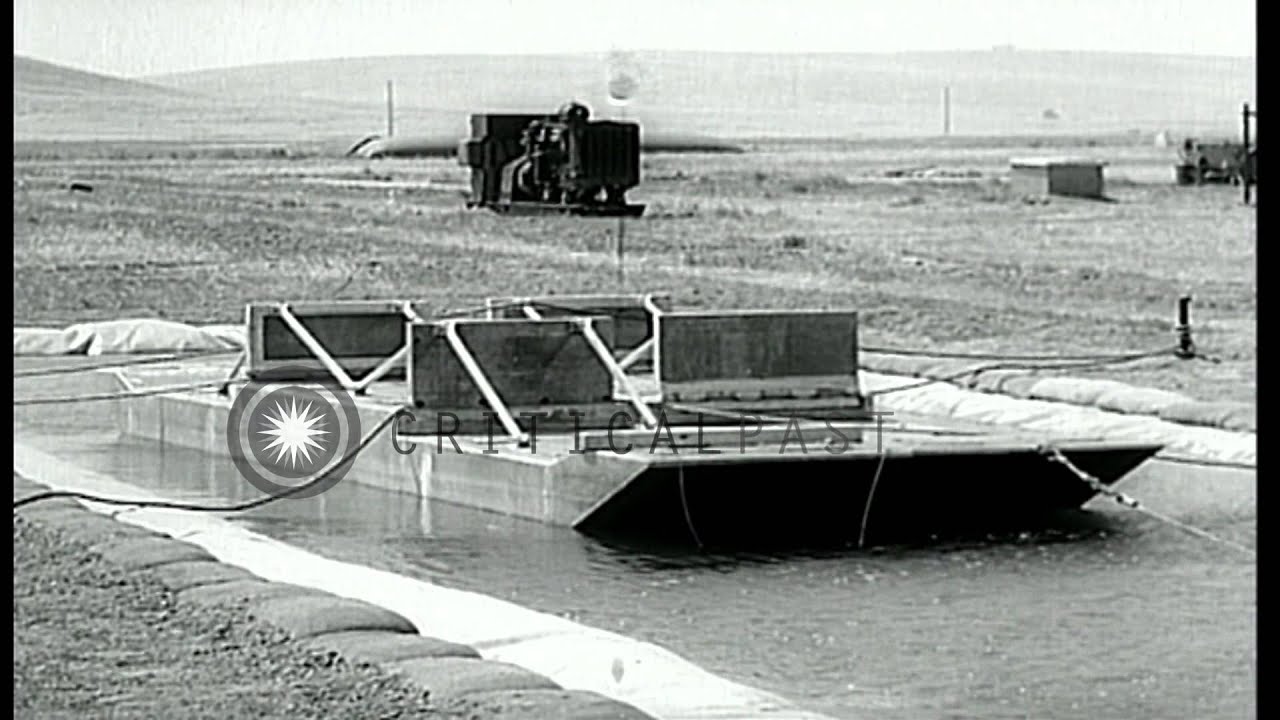 TNT explosion takes place at Suffield Experimental Station near Medicine Hat, Alb...HD Stock Footage