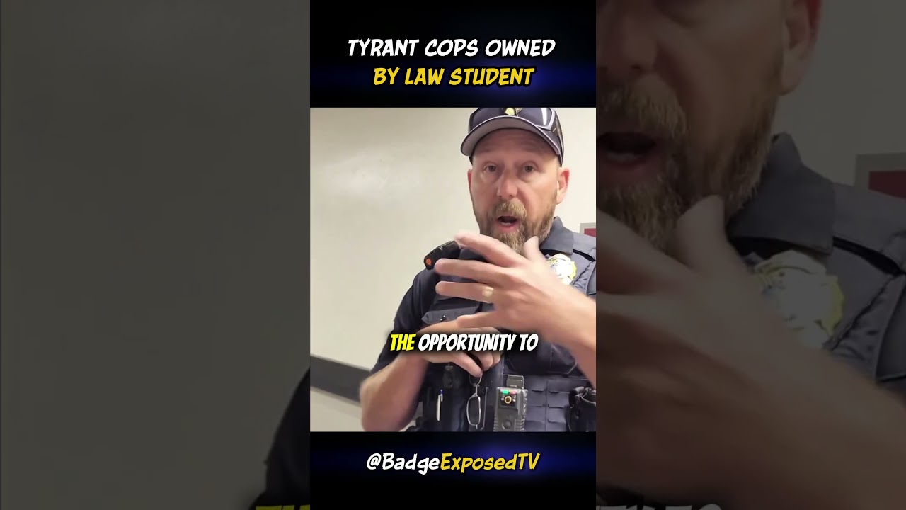 Tyrant Cops Owned By Law Student
