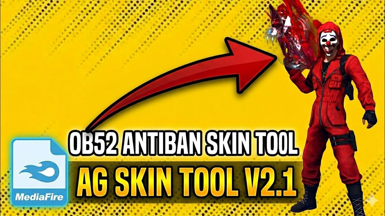 AG SKIN TOOL V2.1 🔥 | DIRECT MEDIAFIRE LINK | AG SKIN TOOL WITH PASSWORD 