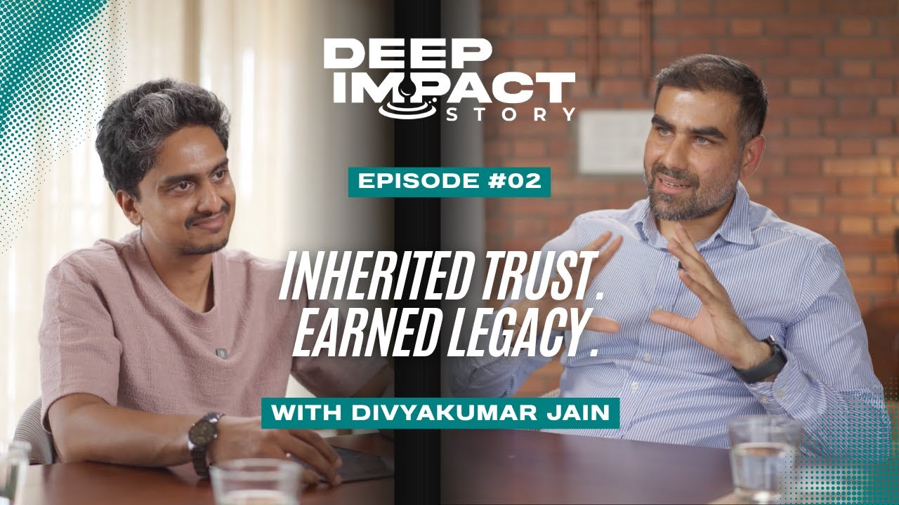 The Real Cost of Inheriting a Business: Trust, Pressure & Transformation | Divyakumar Jain