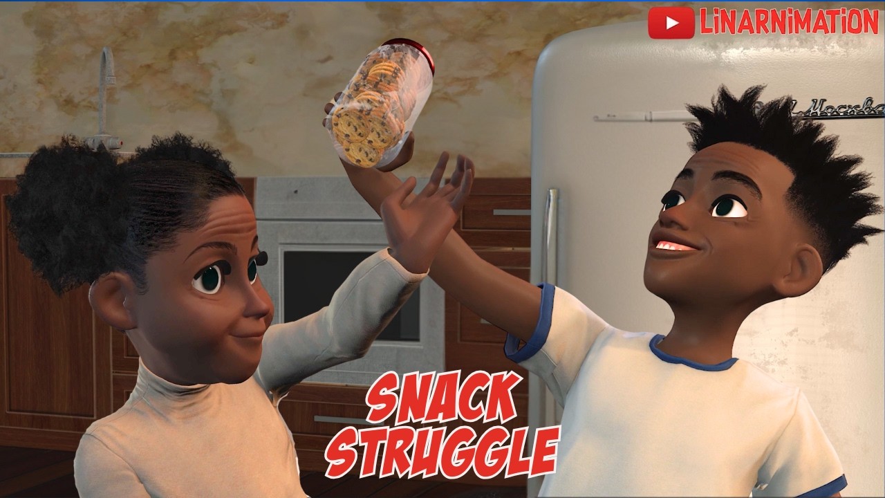 Snack Struggle | Silent Cartoon
