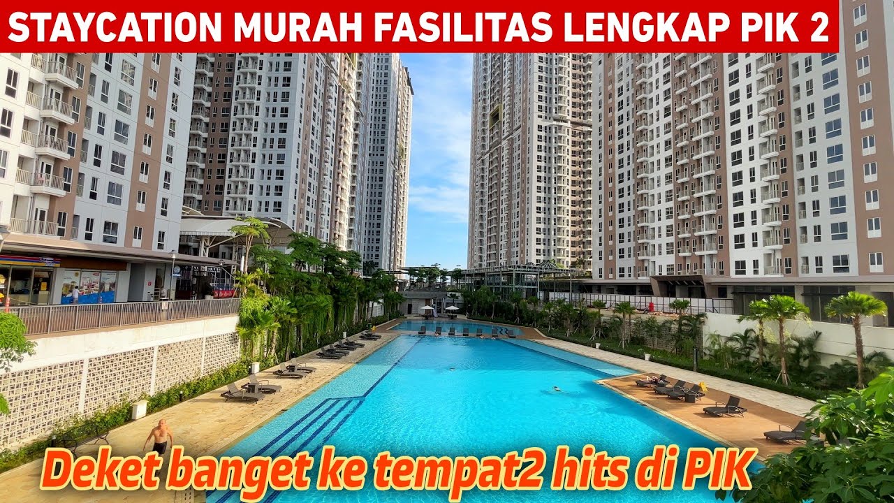 APARTEMEN TOKYO RIVERSIDE‼️ STAYCATION MURAH DI PIK 2 DEKAT DENGAN BANYAK TEMPAT WISATA DI PIK‼️
