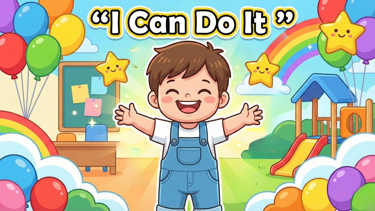 I Can Do It 🌟 | Confidence Song for Babies & Toddlers | Baby Blooms Tunes (BBT)