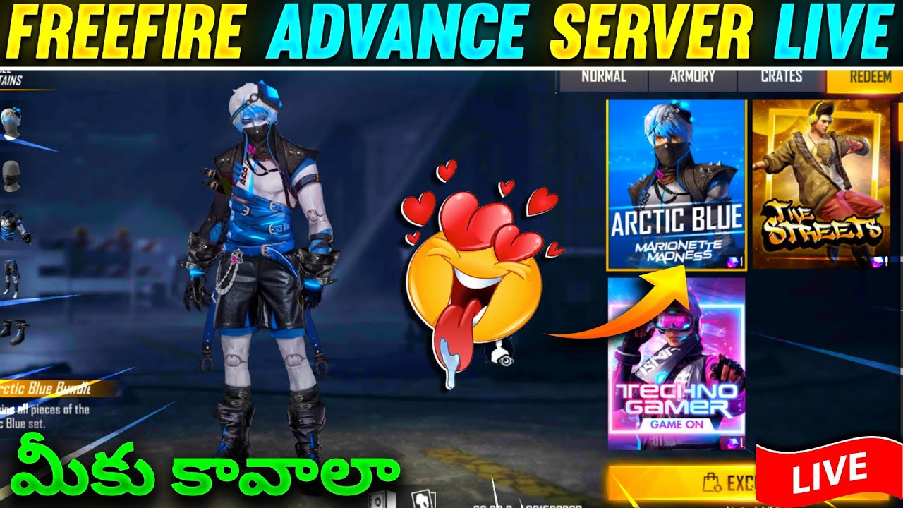 Freefire Advance Server Live | Ob34 Full Updates In Telugu | Telugu Pros