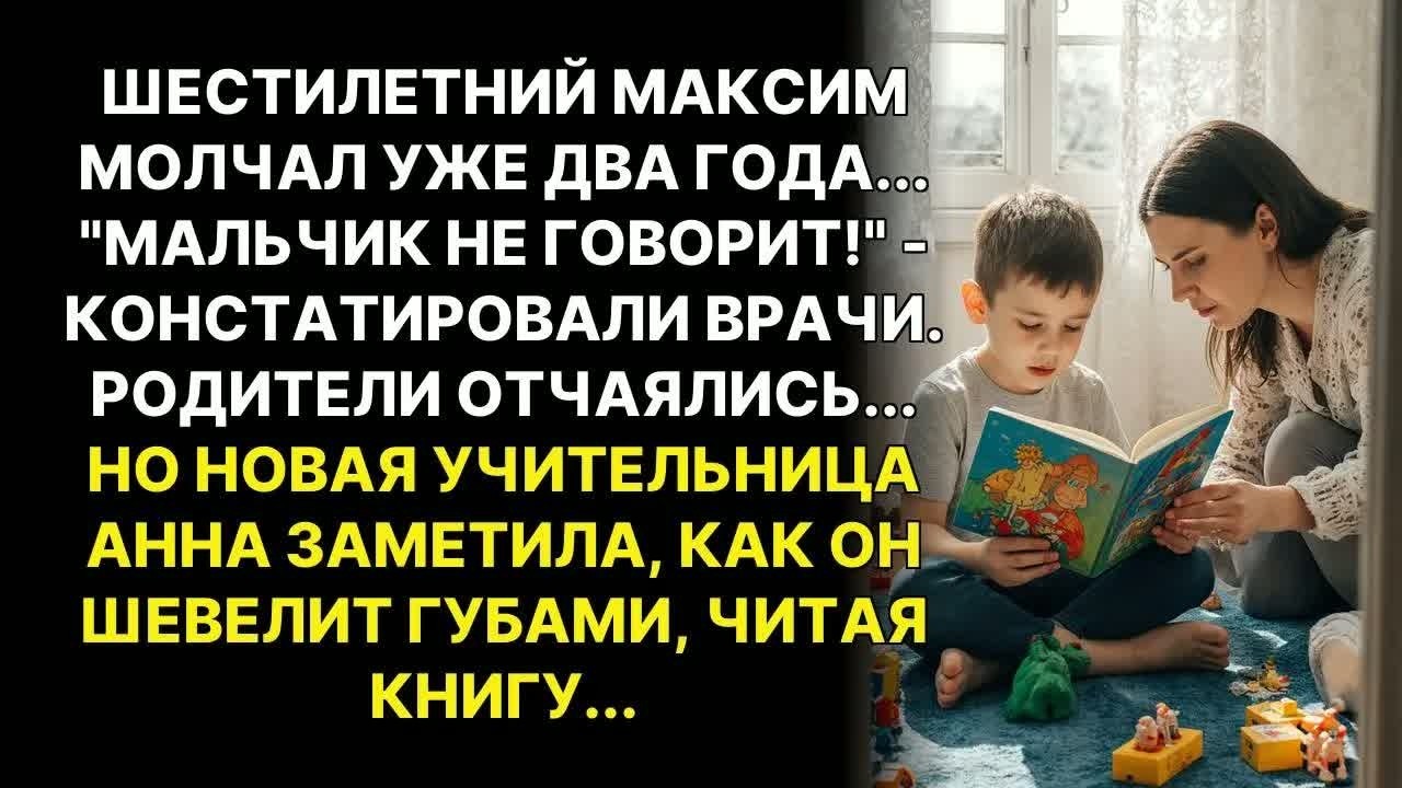 МАЛЬЧИК МОЛЧАЛ ДВА ГОДА... Врачи разводили руками, но учительница заметила одну деталь...