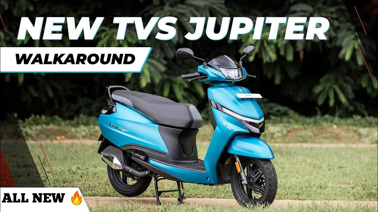 TVS Jupiter 110 Detailed Walkaround | 2024 TVS Jupiter 110 - Loaded with features and Tech