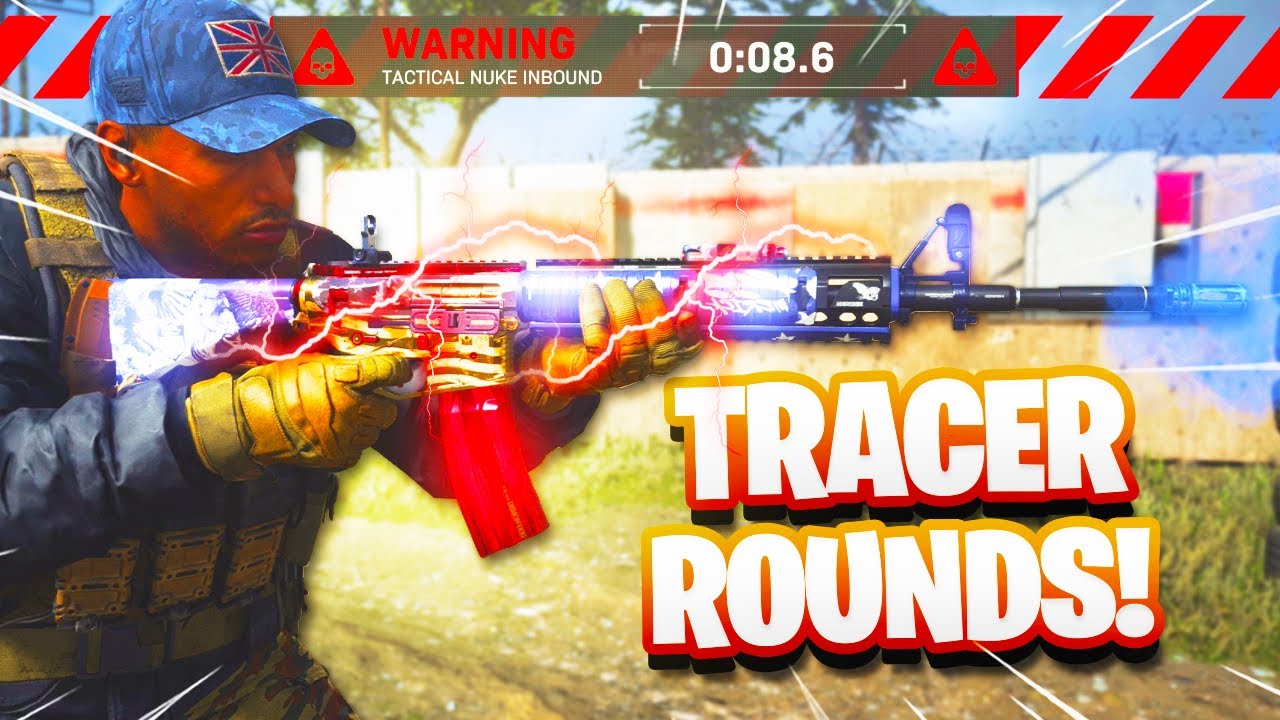 the NEW M4A1 TRACER drops DOUBLE NUKE! (BEST M4A1 CLASS SETUP!) - Modern Warfare