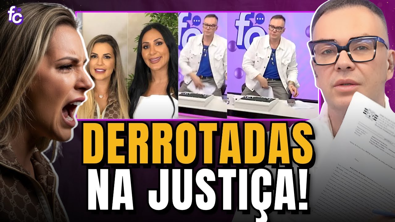DERROTA HUMILHANTE! Deolane e irm&atilde; perdem processo contra Felipe Campos