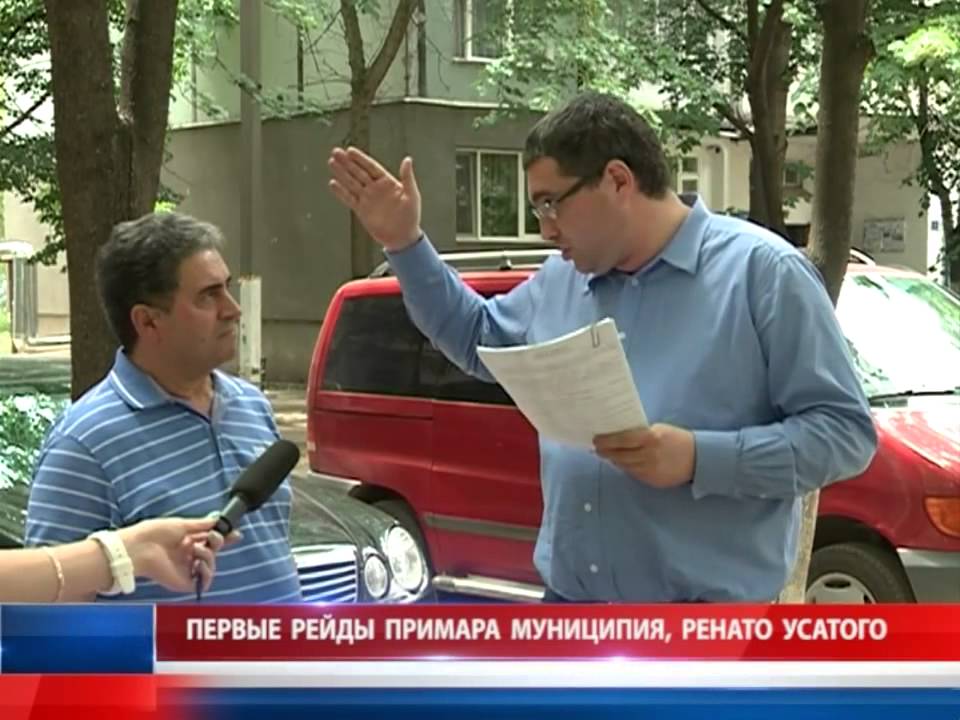 Ренато Усатый провел первый рабочий день на посту примара Бельц (репортаж BTV - 01.07.2015)
