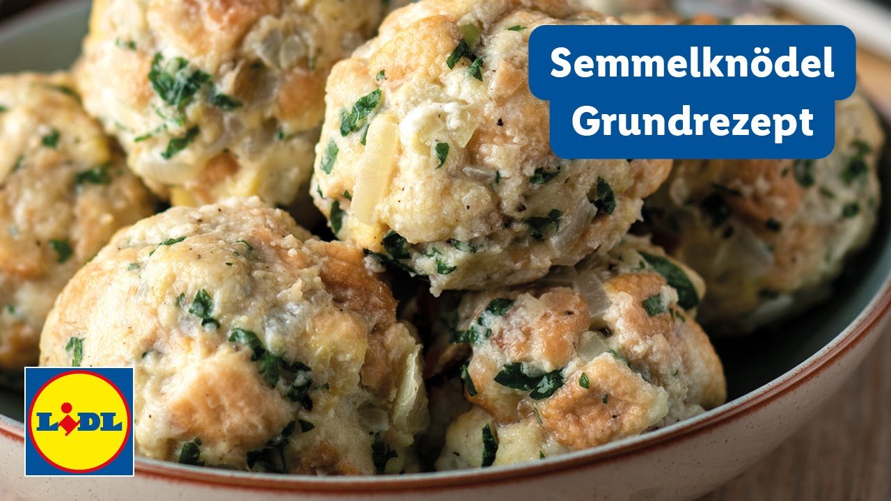 Semmelkn&ouml;del Selber Machen | Grundrezept | Food Waste - Resteverwertung Rezepte | Lidl Kochen