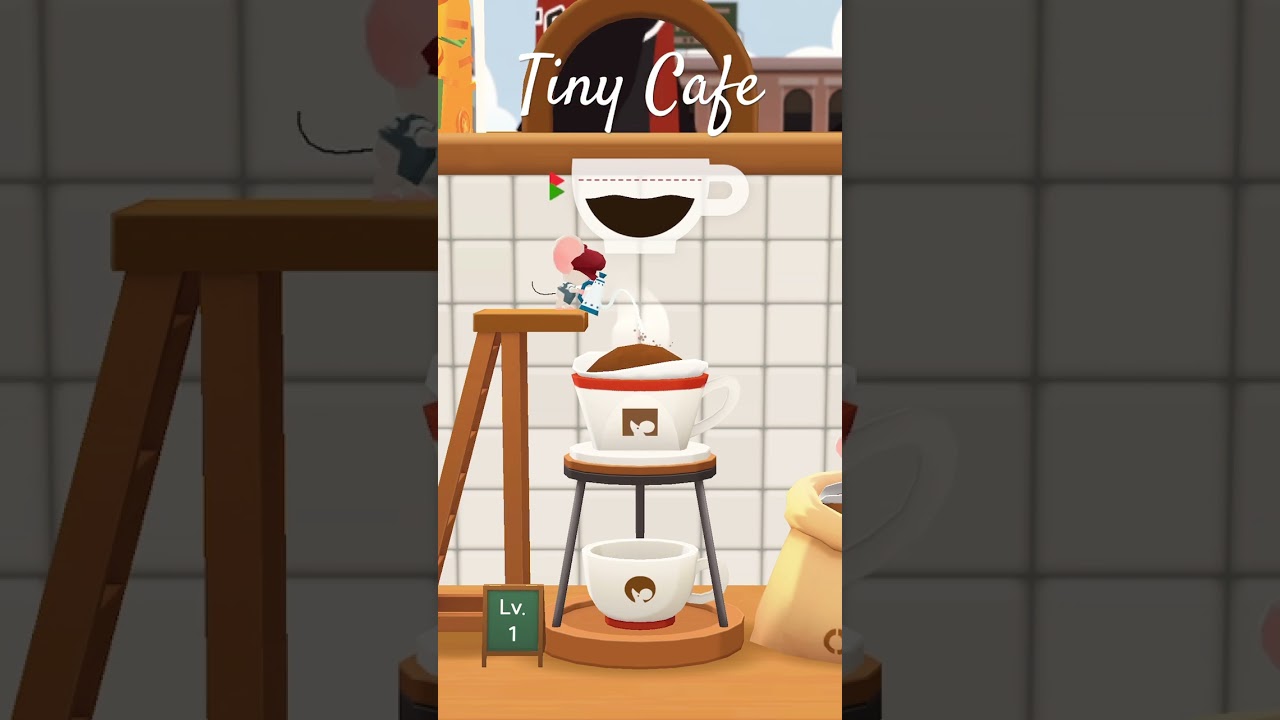 Tiny Cafe : A cozy cafe game where you serve cats coffee