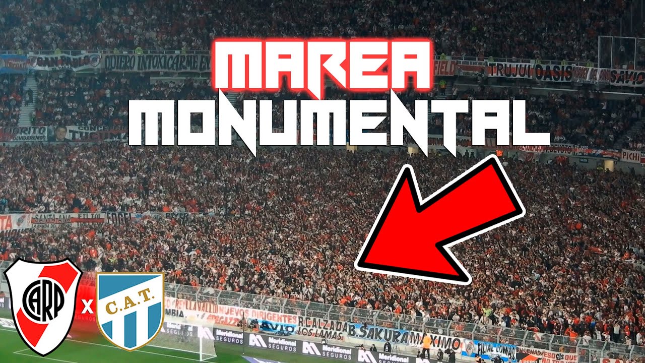 🌡️RIVER A TODAS PARTES YO VOY CONTIGO [MAREA MONUMENTAL | River 1 Atlético Tucumán 0