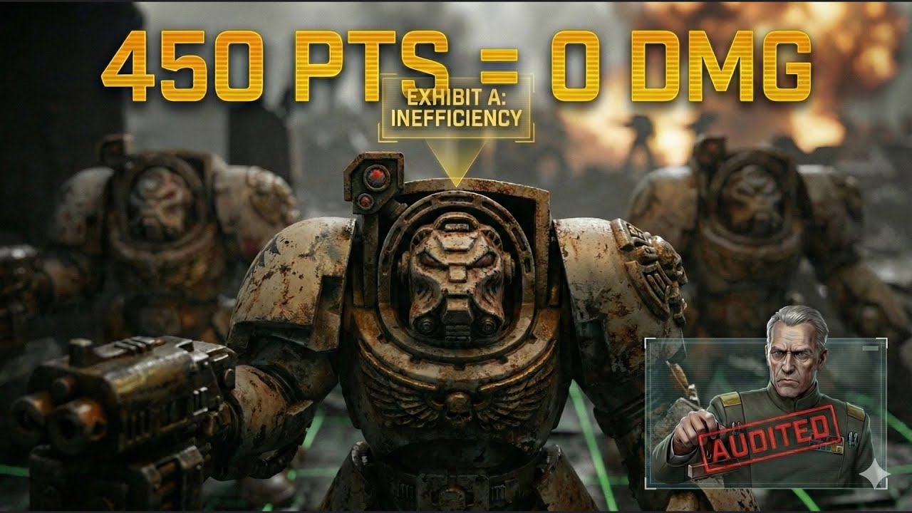 450pts or 0 Dmg? Why 'Smart' Screening is Suicide 📉 | S-Tier Cowardice Warhammer 40k
