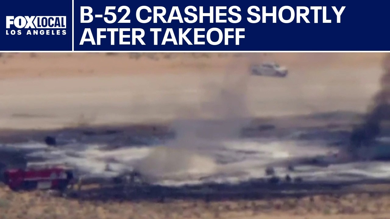 Military jet crashes at Edwards Air Force Base