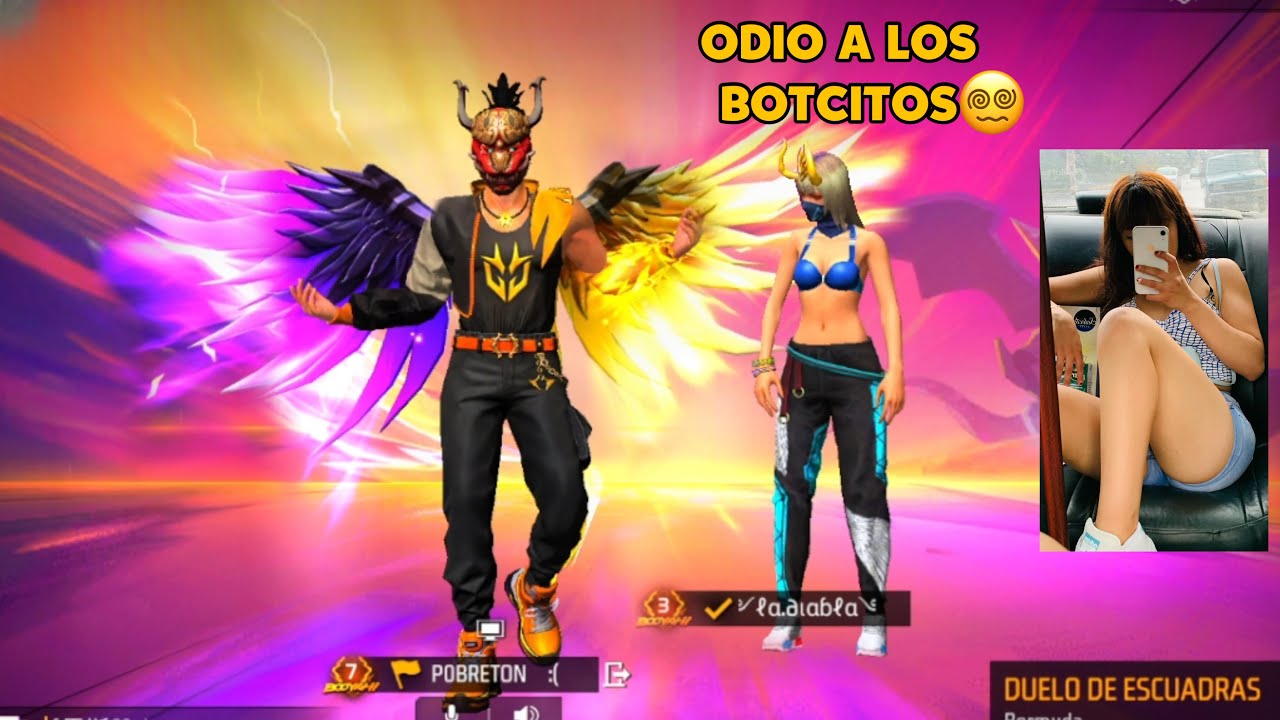 Empareje con esta chica que le gusta insultar y tratar mal a los chicos nuevos del juego😭me vengue🤡