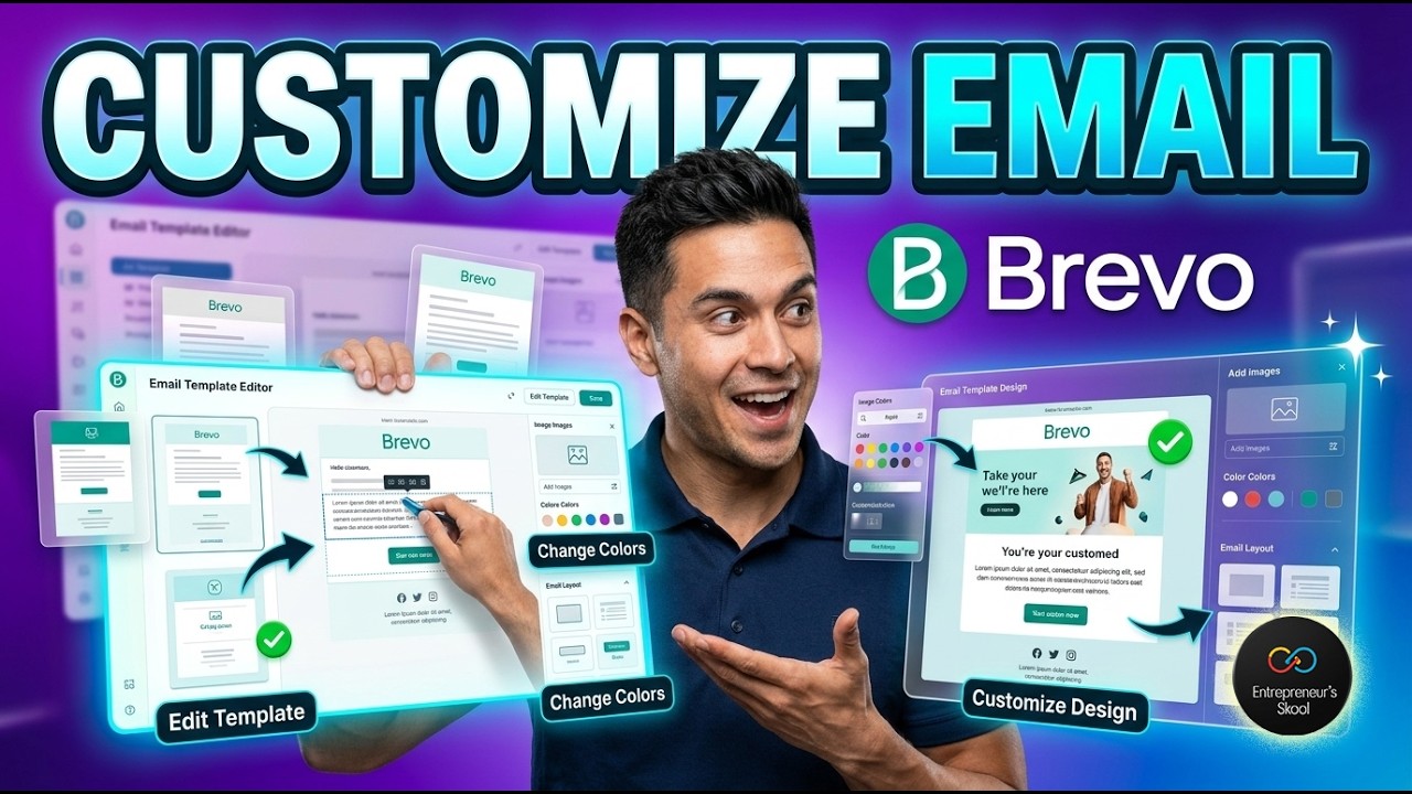 Customize An Email Template In Brevo [New Method]