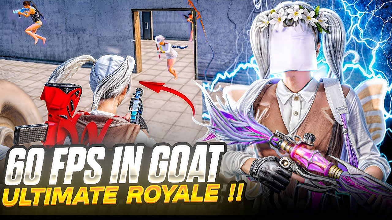 60.FPS GOAT🏴‍☠️ || ULTIMATE ROYALE ||🔥in [PUBG~ BGMl]