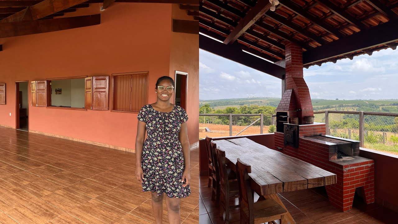Tour pela minha casa na roça, mostrei tudo/ casa linda que Deus preparou para nós 🙌🏾